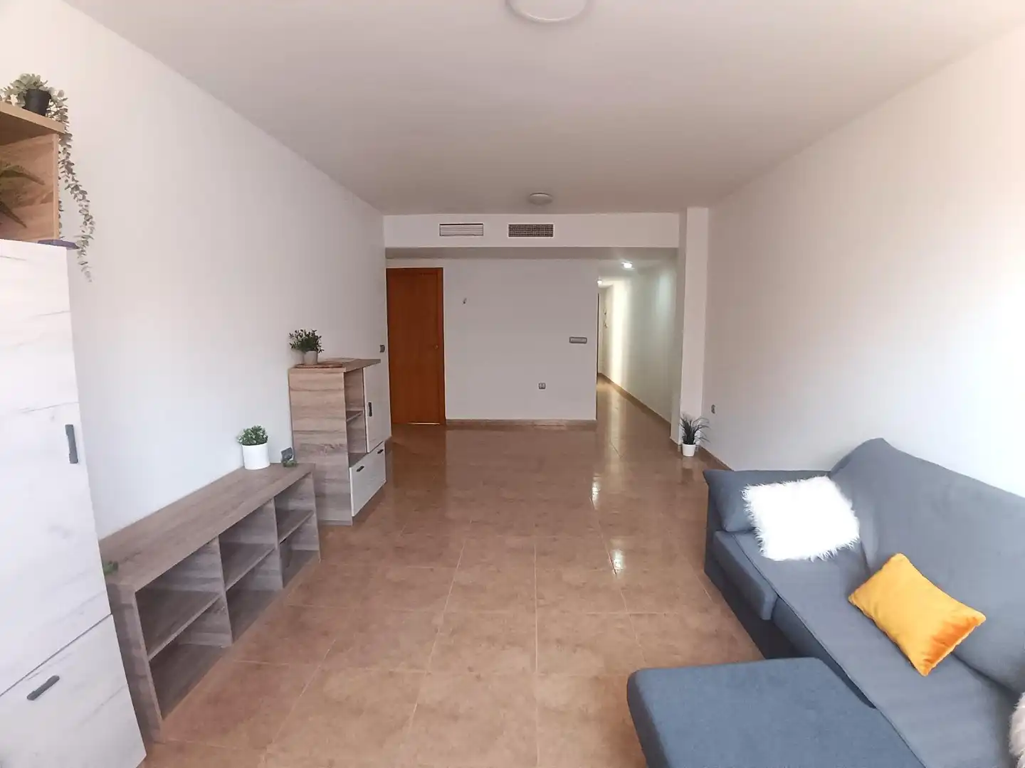 Sala de estar de Piso en venta en Ceutí con Trastero y Amueblado