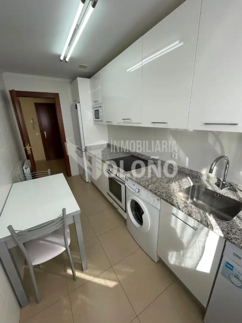 Kitchen of Flat for sale in Zarratón  with Heating, Furnished and Oven