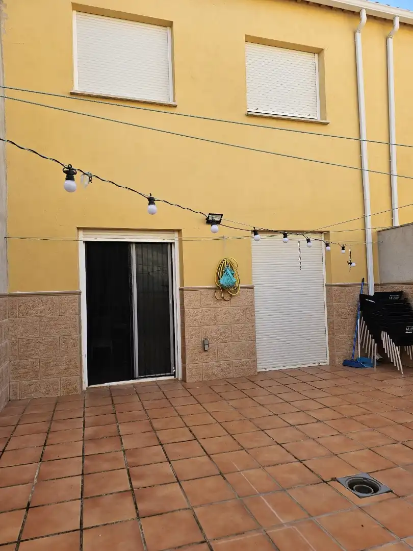 Terraza de Casa adosada en venta en El Ballestero, Albacete