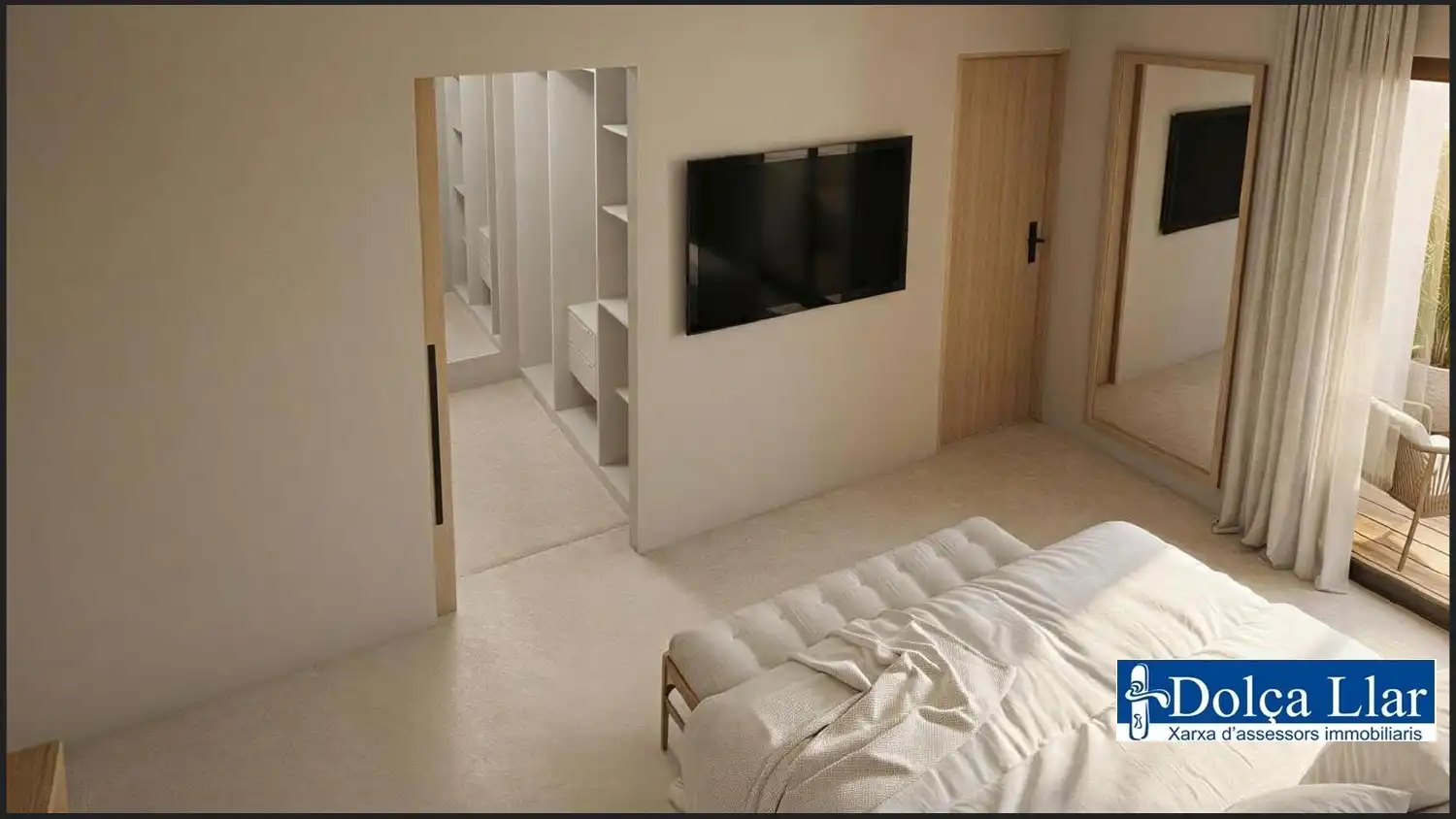 Bedroom of Detached homes for sale in Cantallops  with Air Conditioner, Heating and Private garden