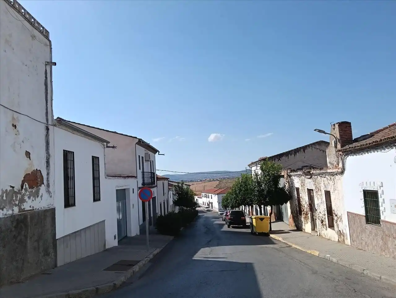 Vista exterior de Casa adosada en venta en Belmez
