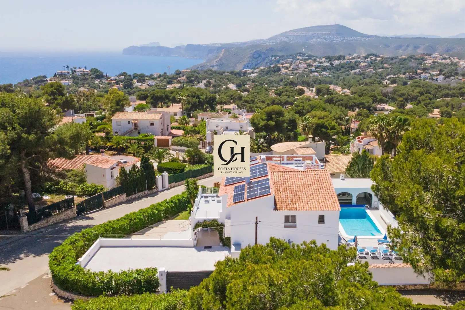 Vista exterior de Casa o chalet en venta en Jávea / Xàbia con Aire acondicionado, Calefacción y Jardín privado