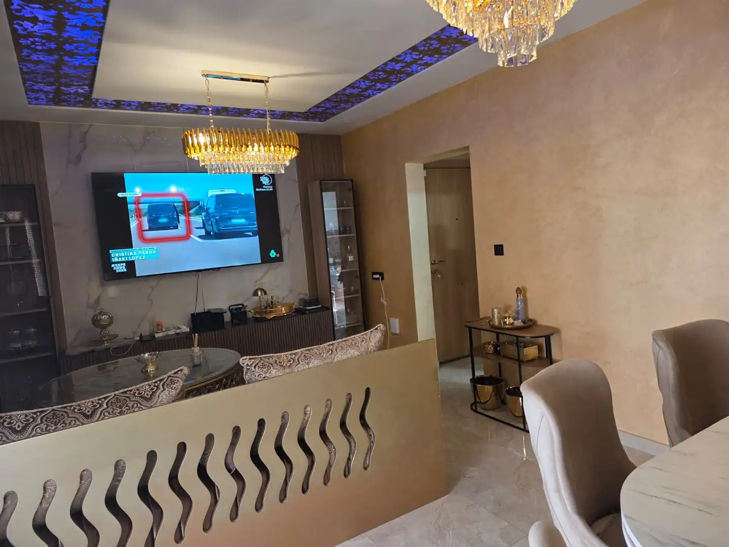 Wohnzimmer von Wohnung zum Verkauf in Vila-real mit Klimaanlage, Abstellraum und Ofen