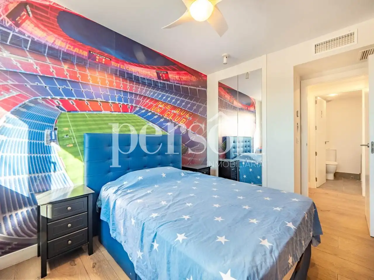 Schlafzimmer von Wohnung zum Verkauf in Valencia mit Klimaanlage, Terrasse und Schwimmbad