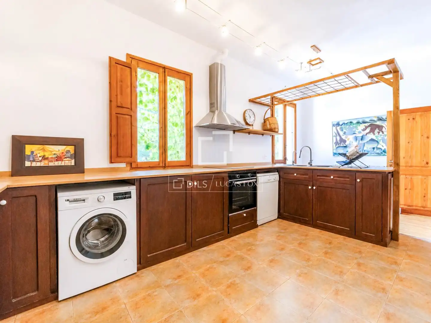 Cocina de Finca rústica en venta en Piera con Calefacción, Jardín privado y Trastero