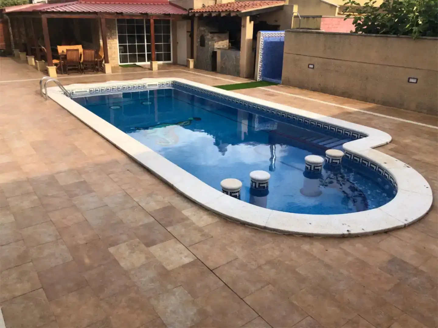 Piscina de Casa o xalet en venda en Bonastre amb Aire condicionat i Piscina