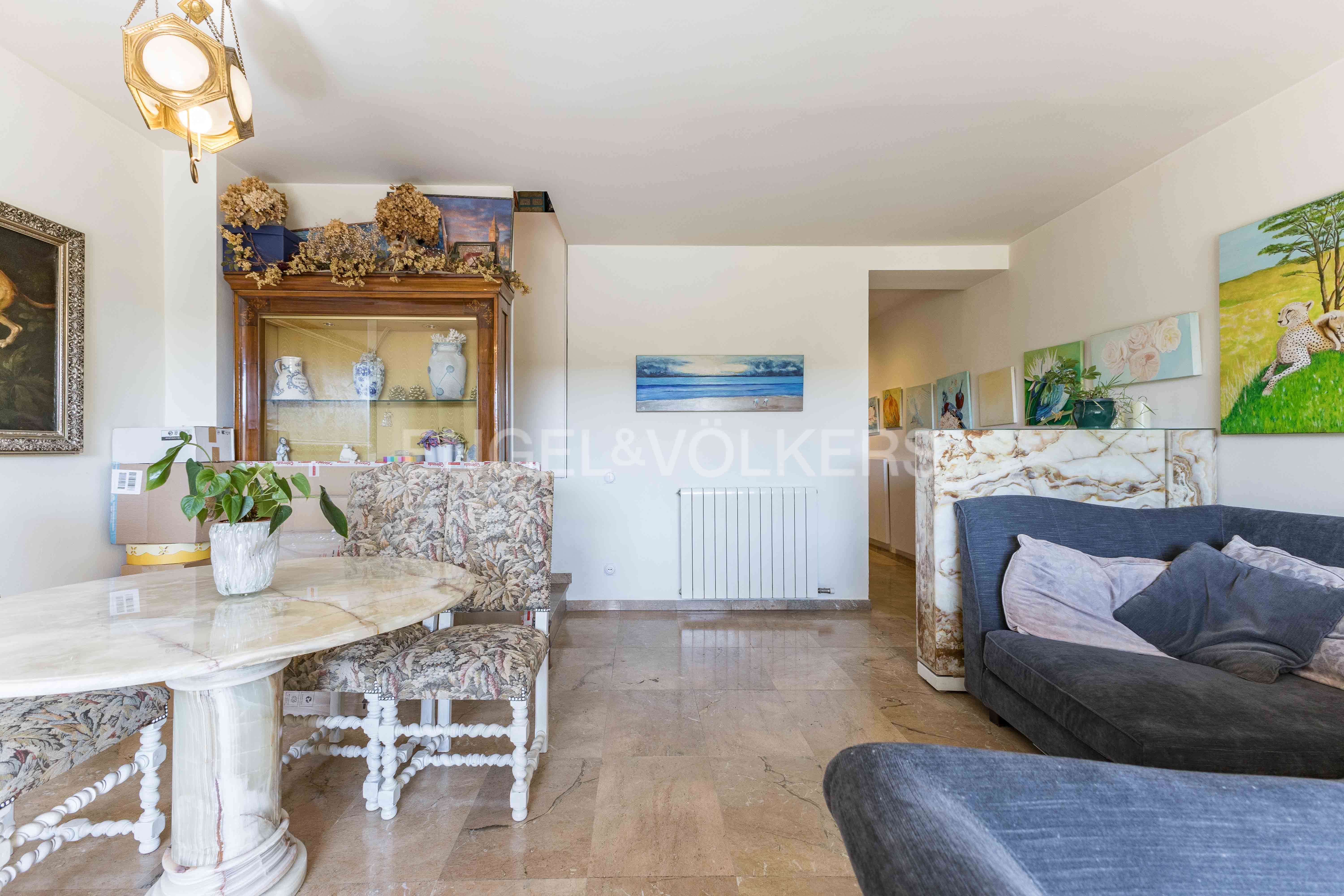 Living room of House or chalet for sale in Esplugues de Llobregat  with Heating and Terrace