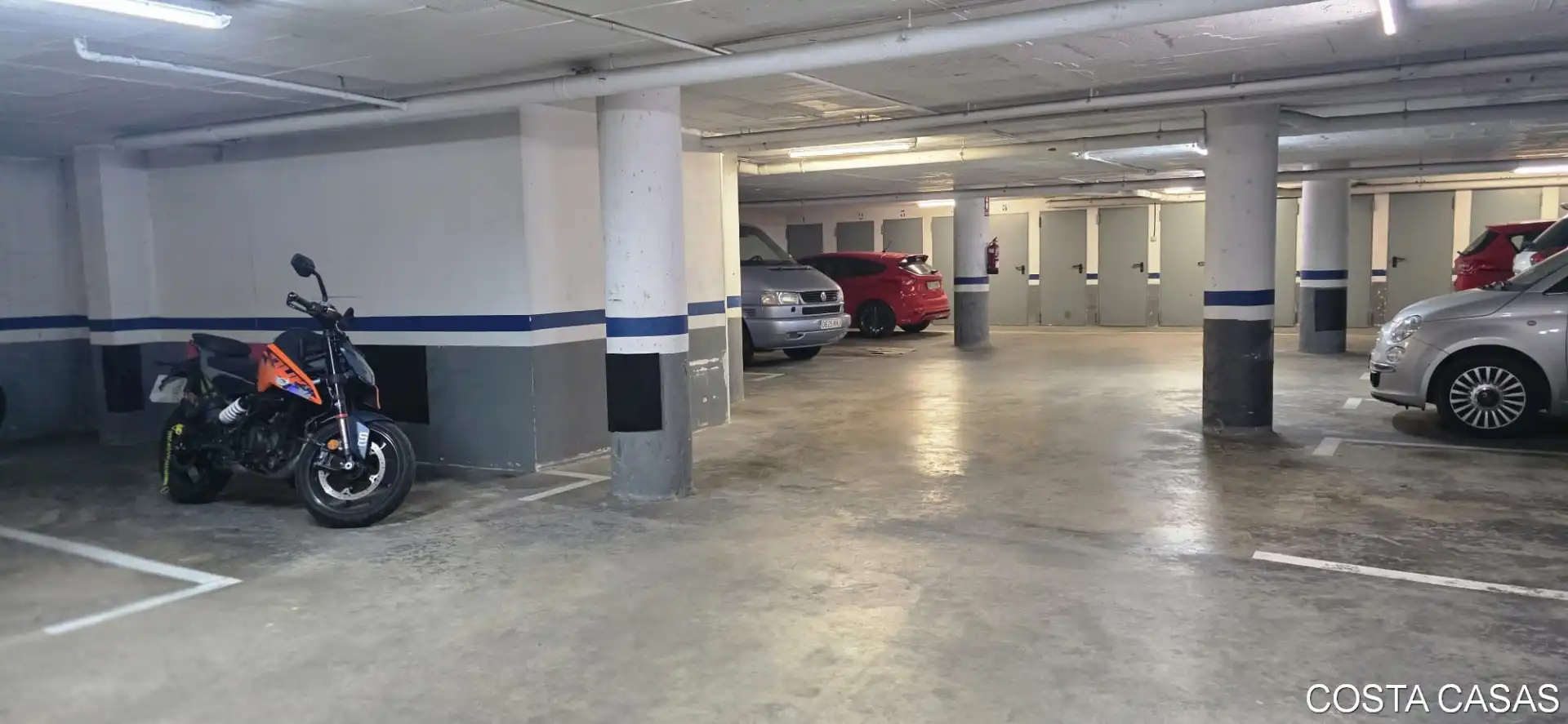 Parking of Duplexes for sale in Castelldefels  with Air Conditioner, Heating and Parquet flooring