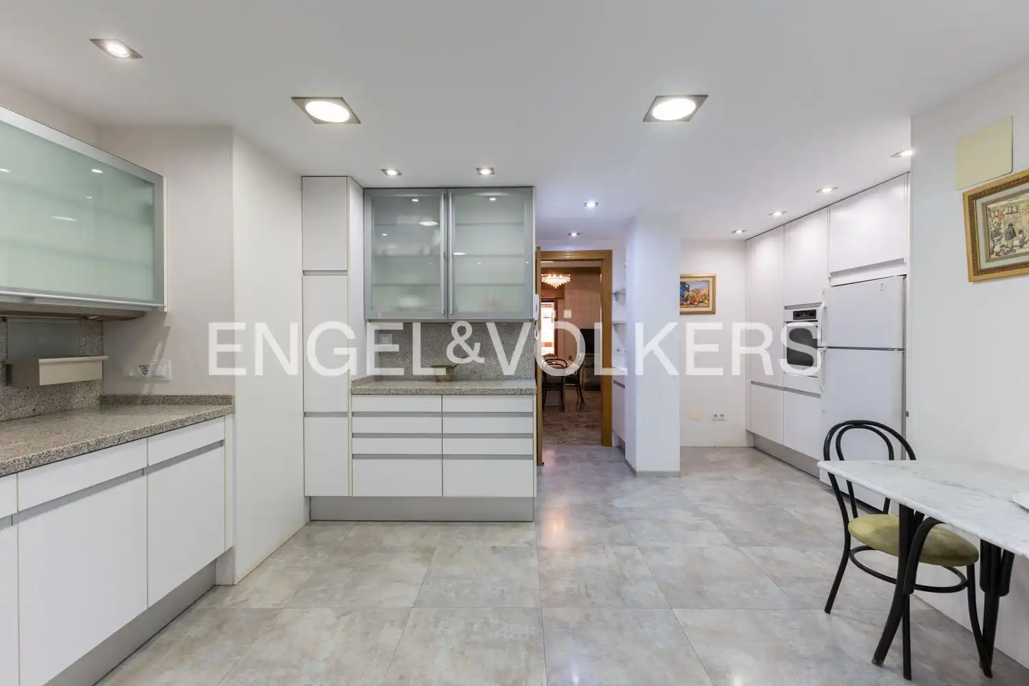 Cocina de Piso de alquiler en Valencia con Aire acondicionado, Calefacción y Terraza