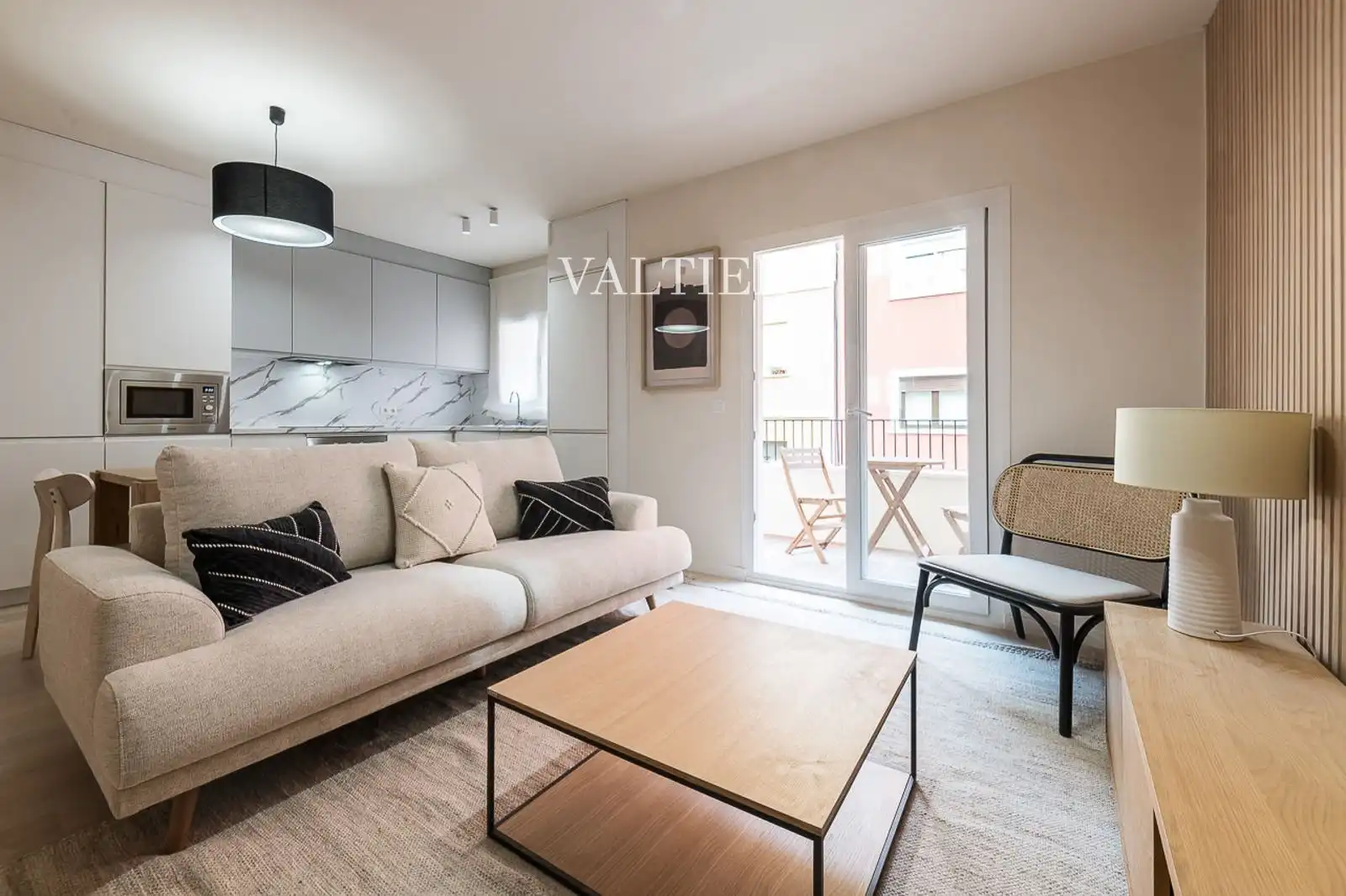 Terrasse von Wohnung zur Miete in Madrid mit Klimaanlage, Terrasse und Möbliert
