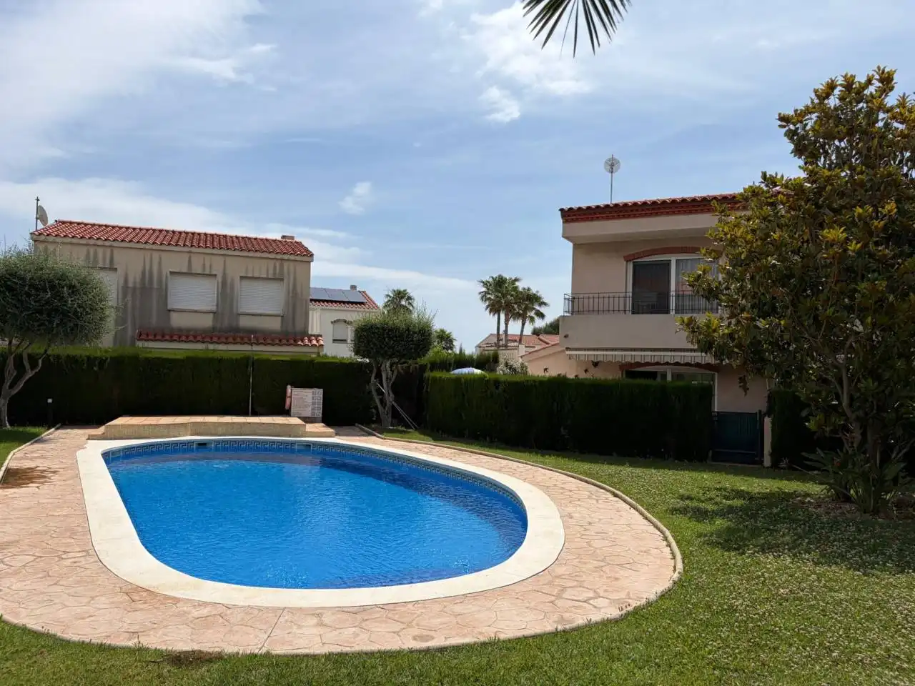 Piscina de Casa o xalet en venda en Mont-roig del Camp amb Aire condicionat, Calefacció i Terrassa