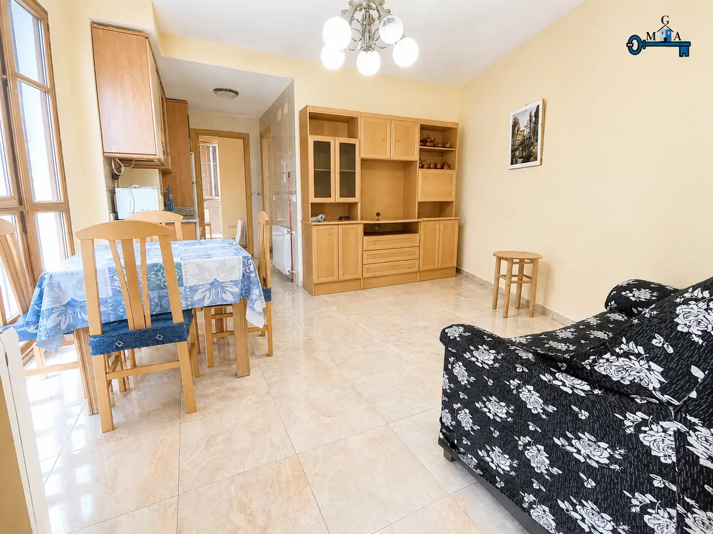 Living room of Apartments for rent in Fuenlabrada  with Air Conditioner, Heating and Furnished