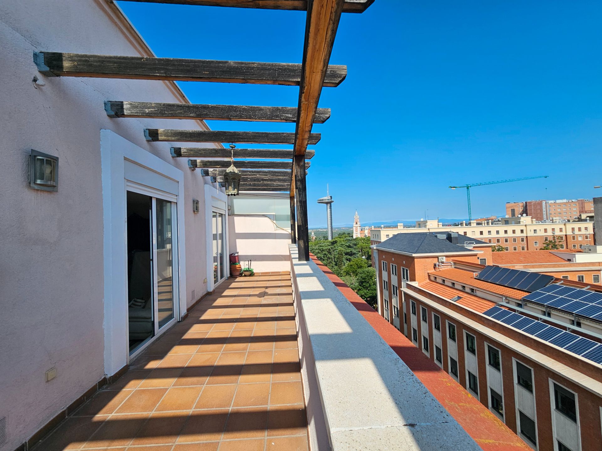 Terrassa de Àtic de lloguer en  Madrid Capital amb Aire condicionat, Calefacció i Terrassa