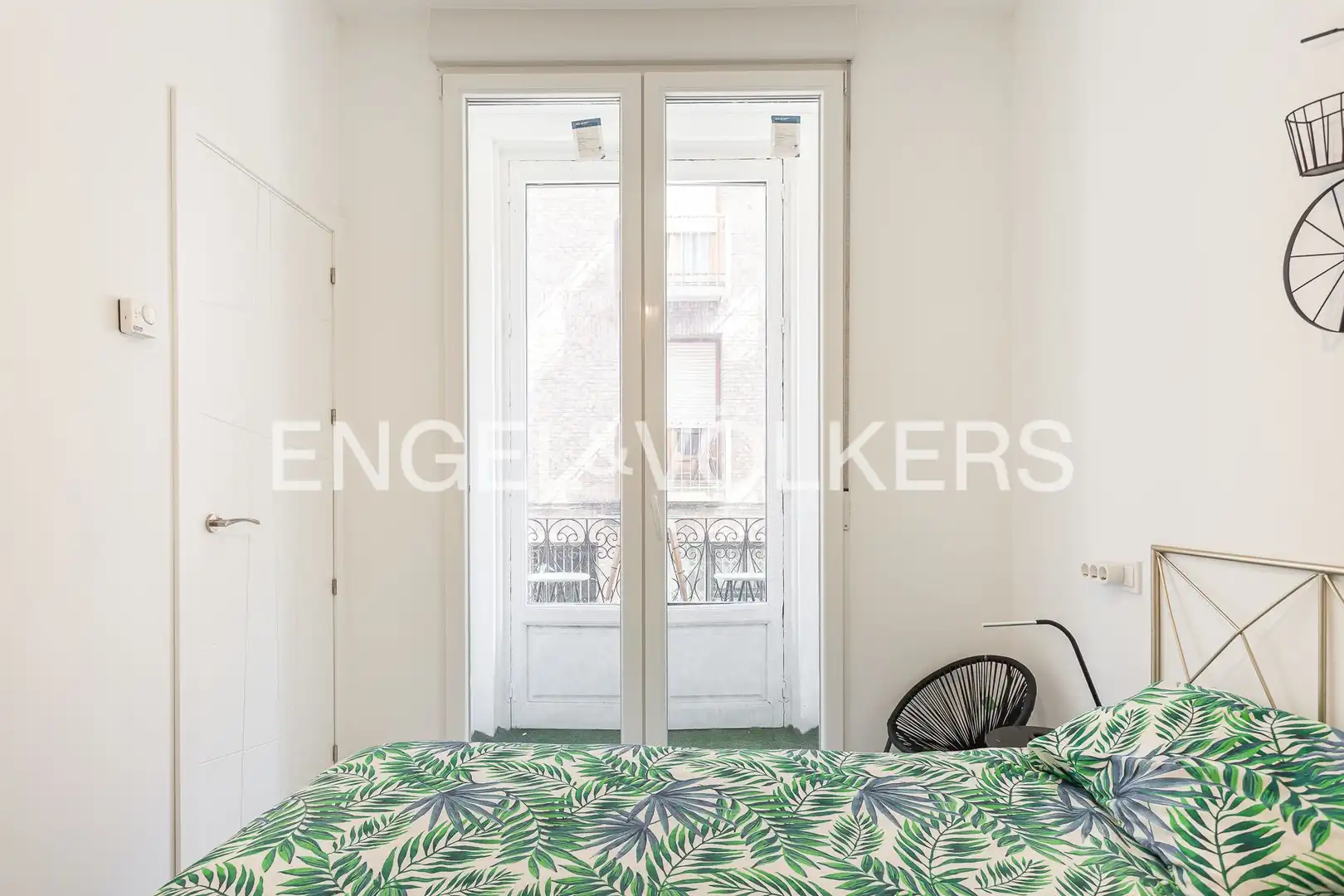 Balcony of Flat for rent in Madrid  with Air Conditioner, Heating and Balcony