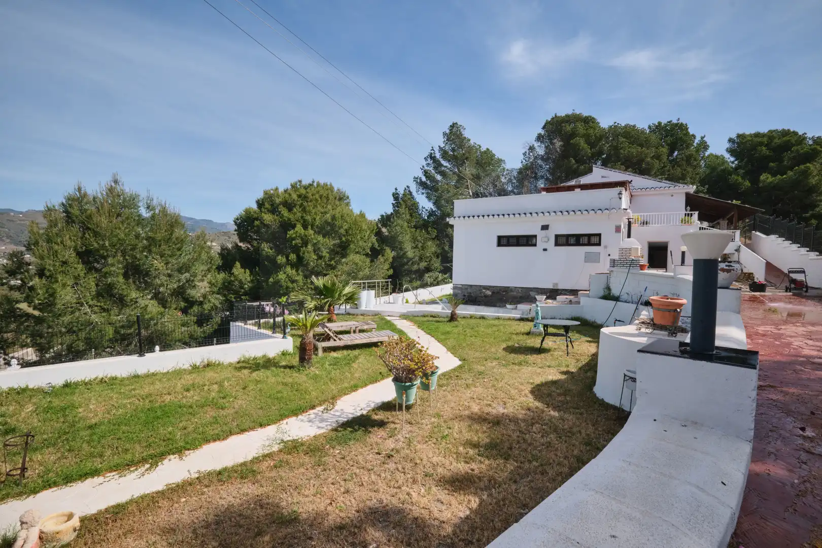 Garden of Houses for sale in Almuñécar  with Air Conditioner, Terrace and Swimming Pool