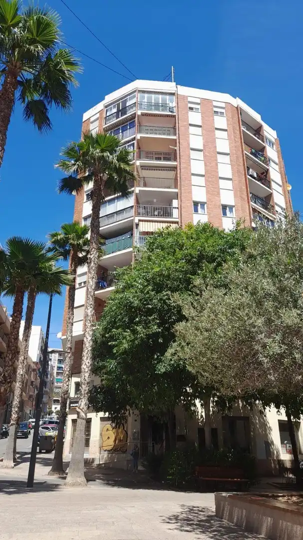 Vista exterior de Apartamento en venta en Calpe / Calp con Calefacción, Terraza y Amueblado