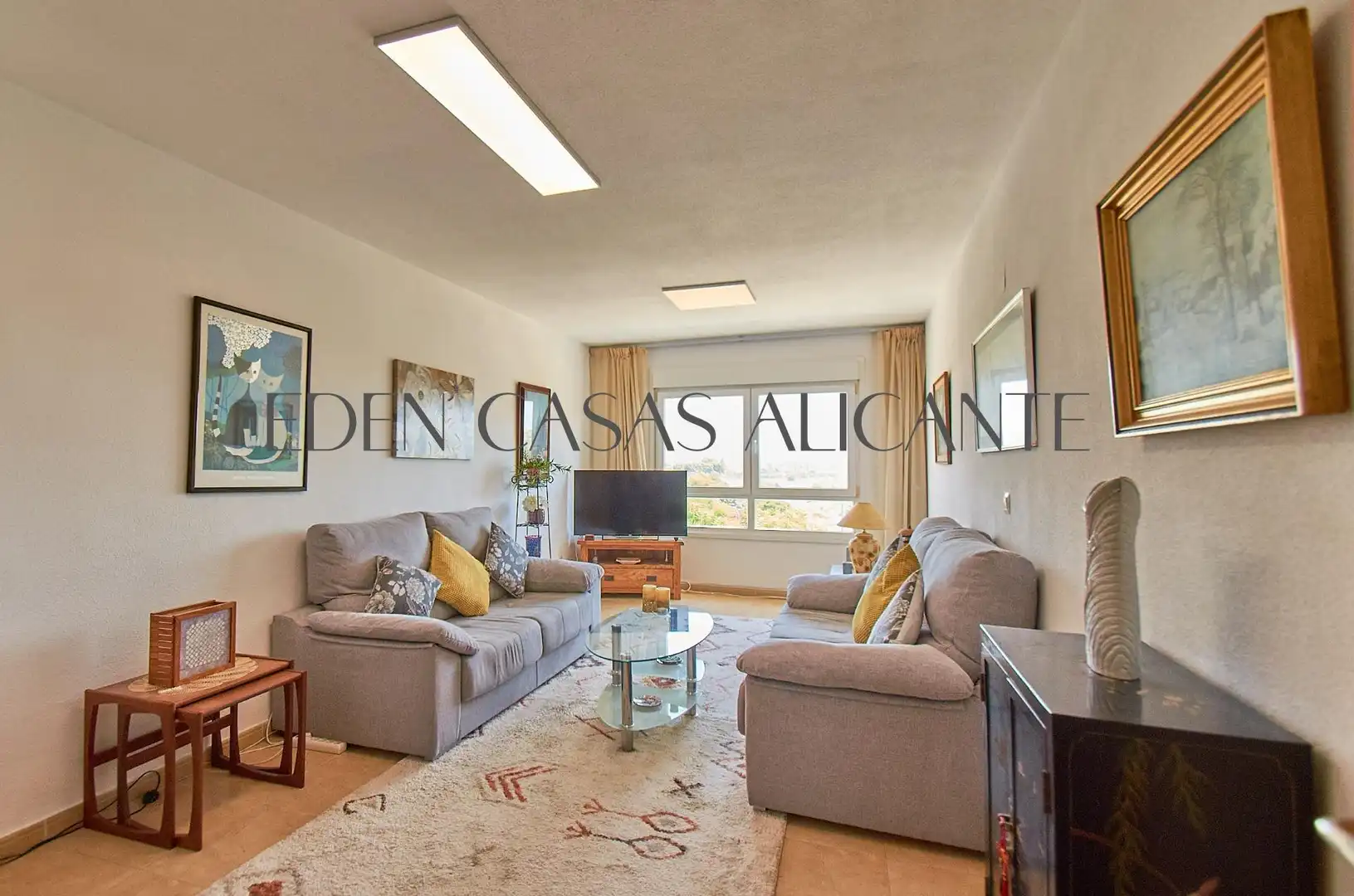 Sala de estar de Piso en venta en El Campello con Aire acondicionado, Calefacción y Trastero