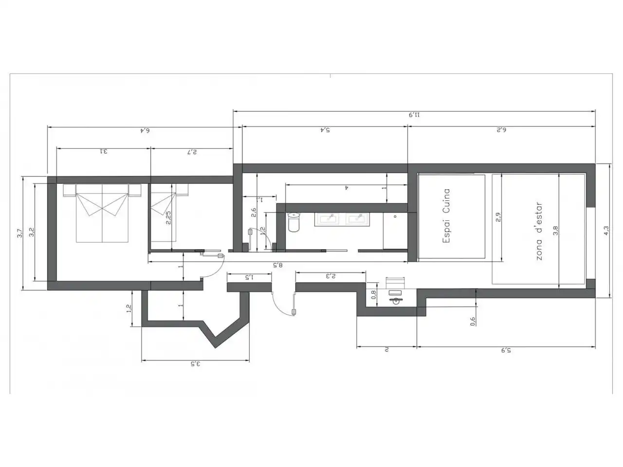 Appartamento con ascensore in vendita a Calle Rosselló, imagen 9