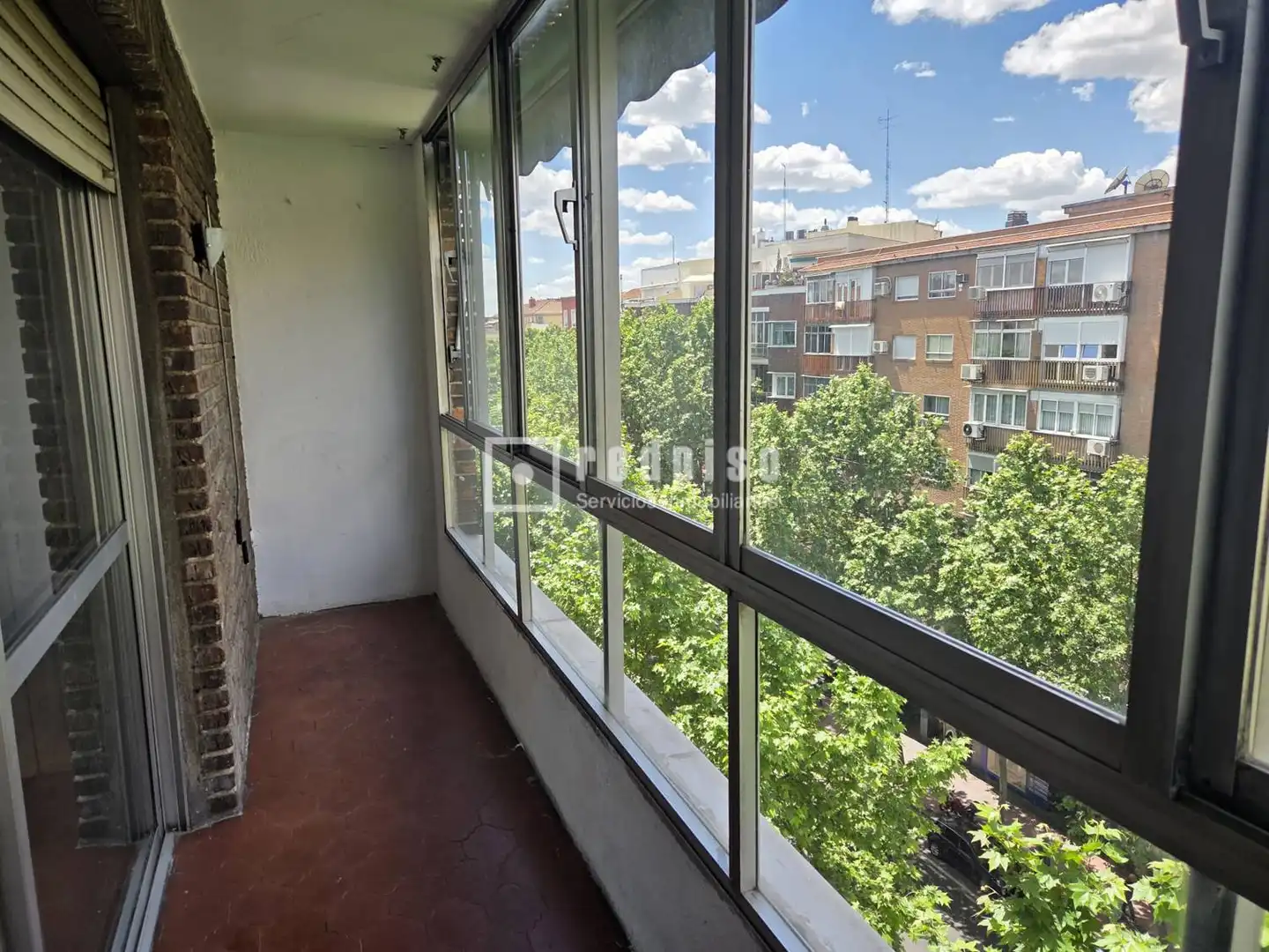 Exterior view of Flat for sale in Madrid  with Heating, Private garden and Parquet flooring