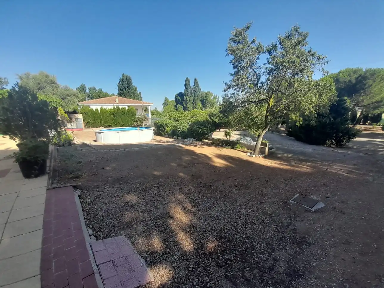 Jardín de Finca rústica en venta en Almodóvar del Campo con Trastero, Piscina y Amueblado
