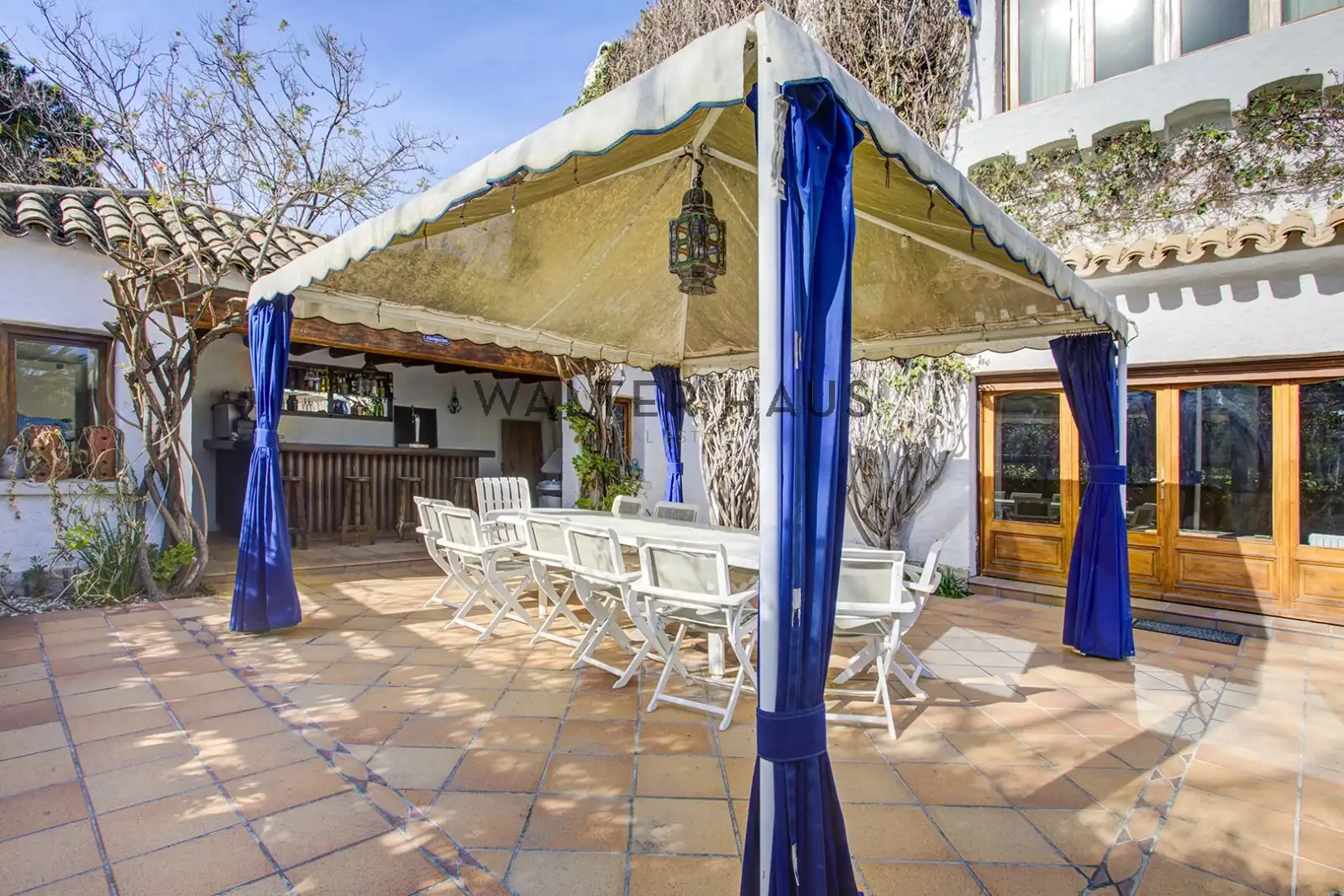 Terrasse von Haus oder Chalet zum Verkauf in Sitges mit Klimaanlage, Heizung und Privatgarten