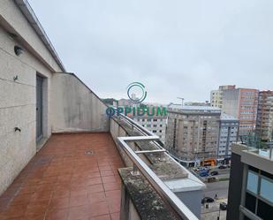 Terrace of Attic to rent in A Coruña Capital   with Heating, Terrace and Storage room