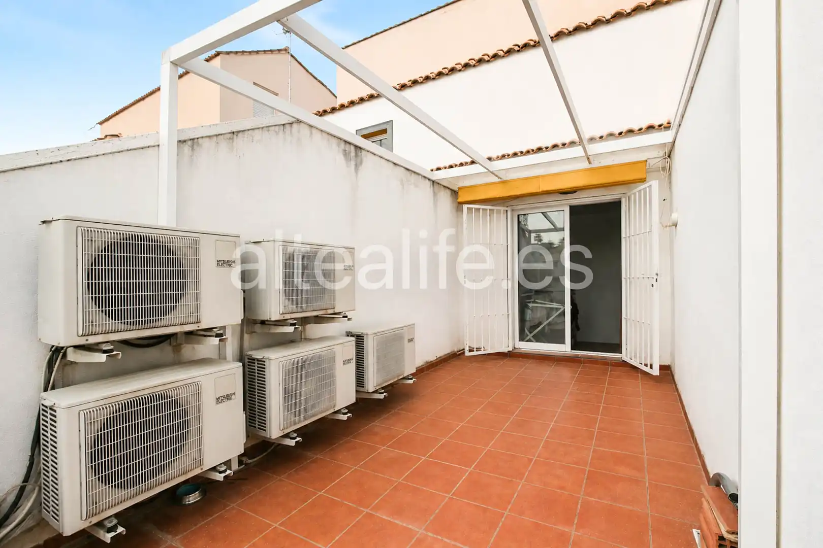 Terraza de Casa adosada en venta en La Nucia con Aire acondicionado, Jardín privado y Terraza