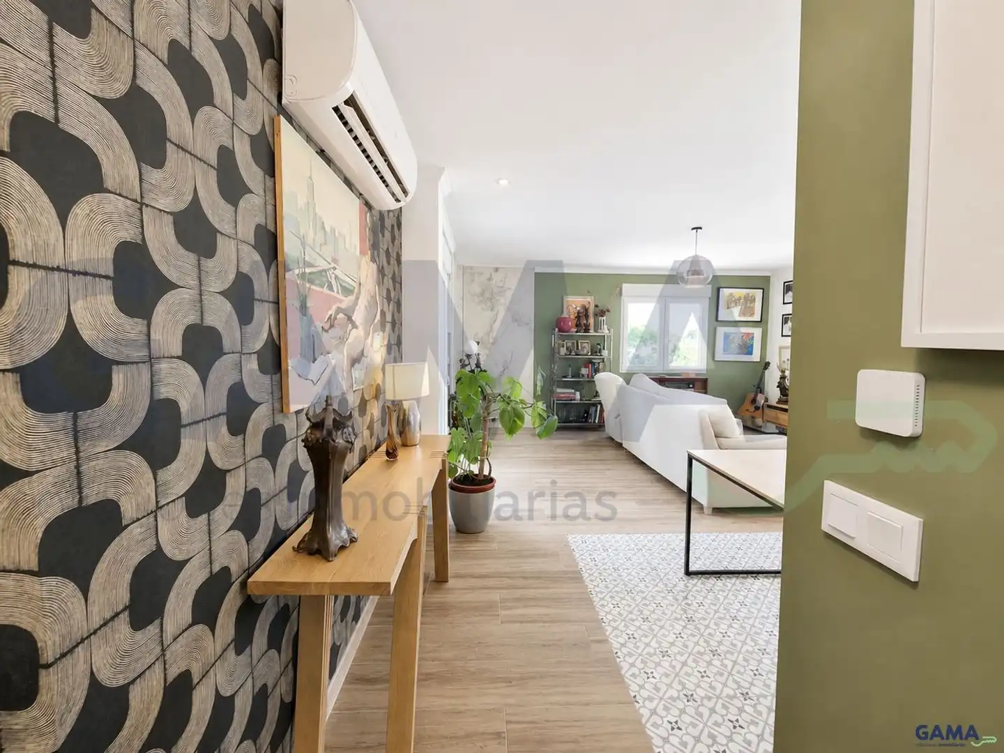 Living room of Houses for sale in Alberic  with Air Conditioner, Terrace and Swimming Pool