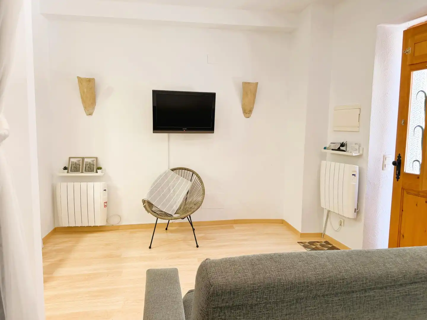 Living room of Flat for sale in Bagà  with Heating, Furnished and Oven