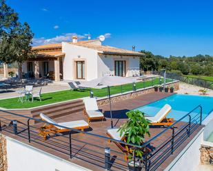 Vista exterior de Casa o xalet de lloguer en Muro amb Aire condicionat, Terrassa i Piscina