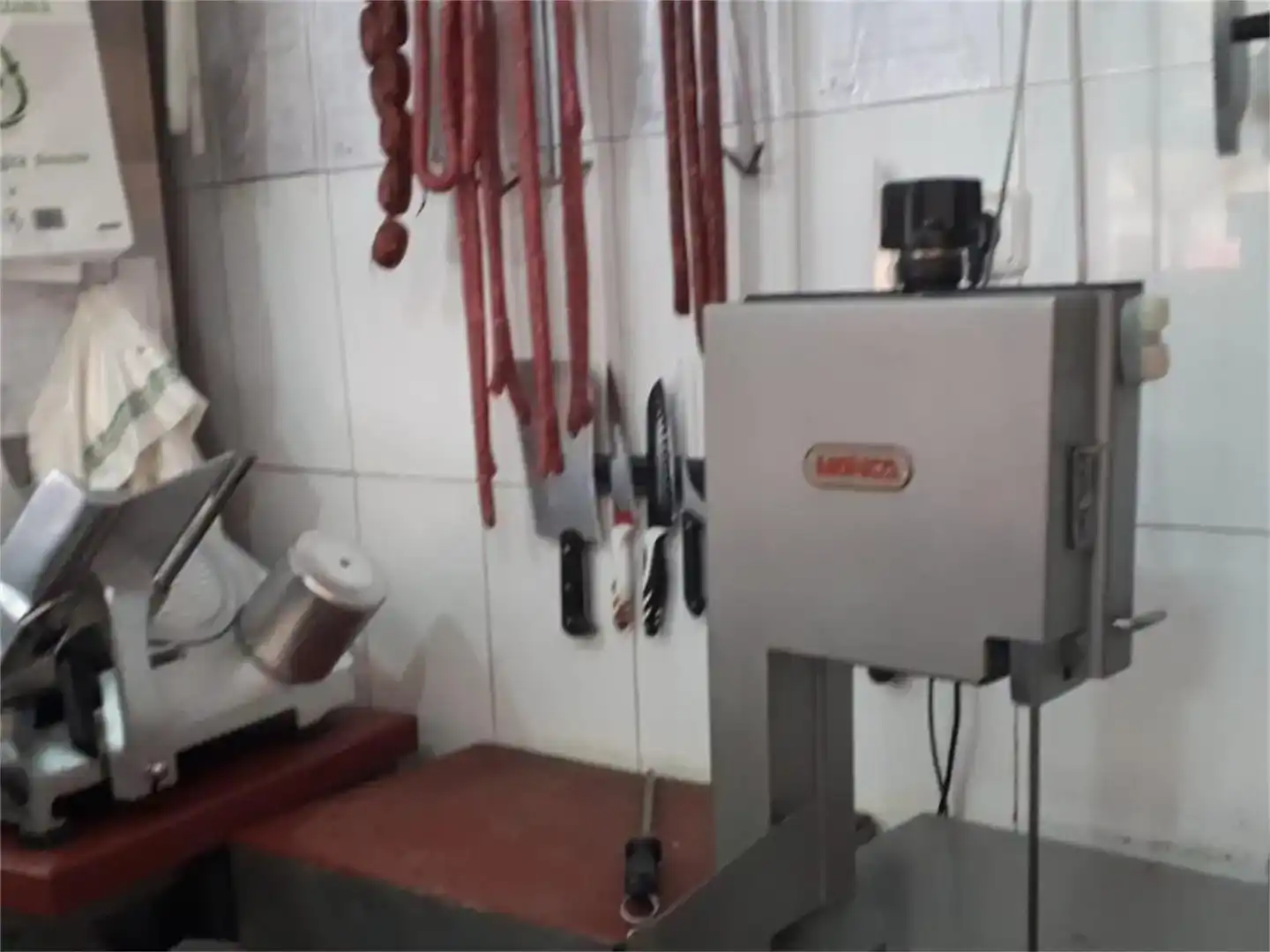 Cuina de Local de lloguer en Murcia amb Aire condicionat i Moblat