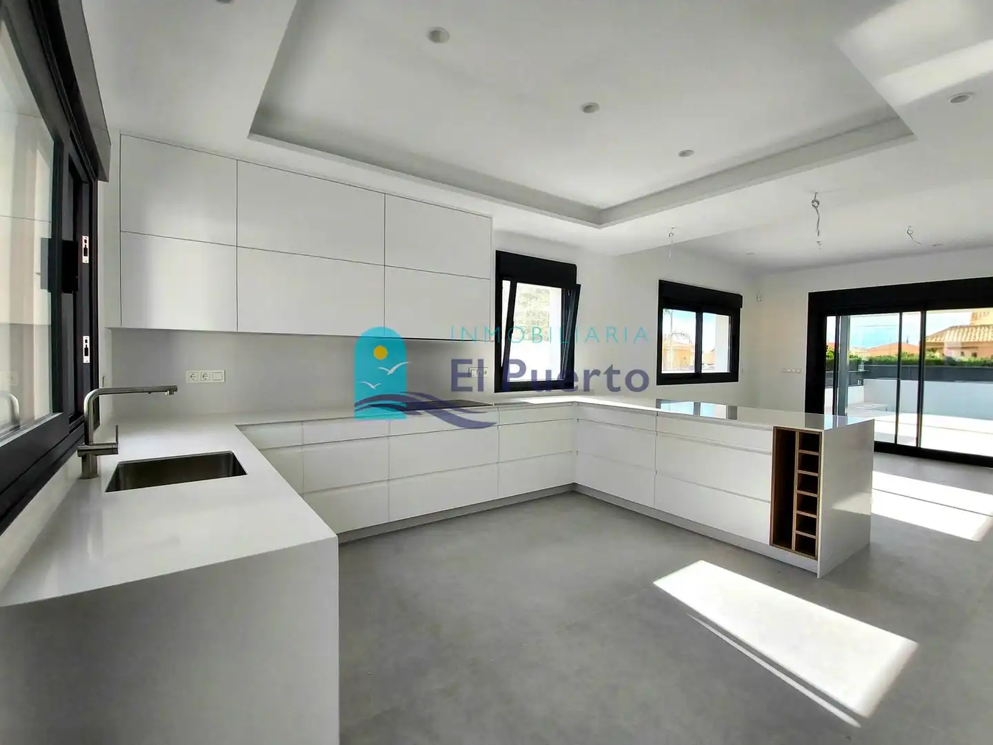 Cuina de Casa o xalet en venda en Mazarrón amb Aire condicionat, Terrassa i Traster