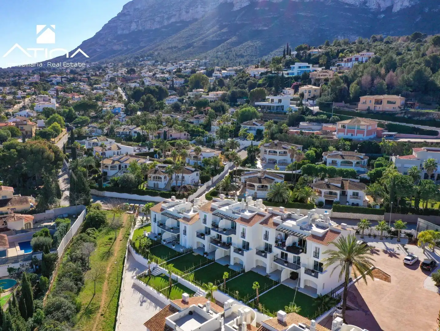 Exterior view of Detached homes for sale in Dénia  with Air Conditioner, Private garden and Terrace