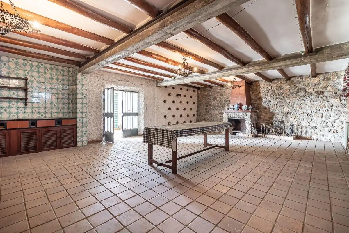 Cuina de Finca rústica en venda en Santa Fe amb Calefacció, Jardí privat i Terrassa