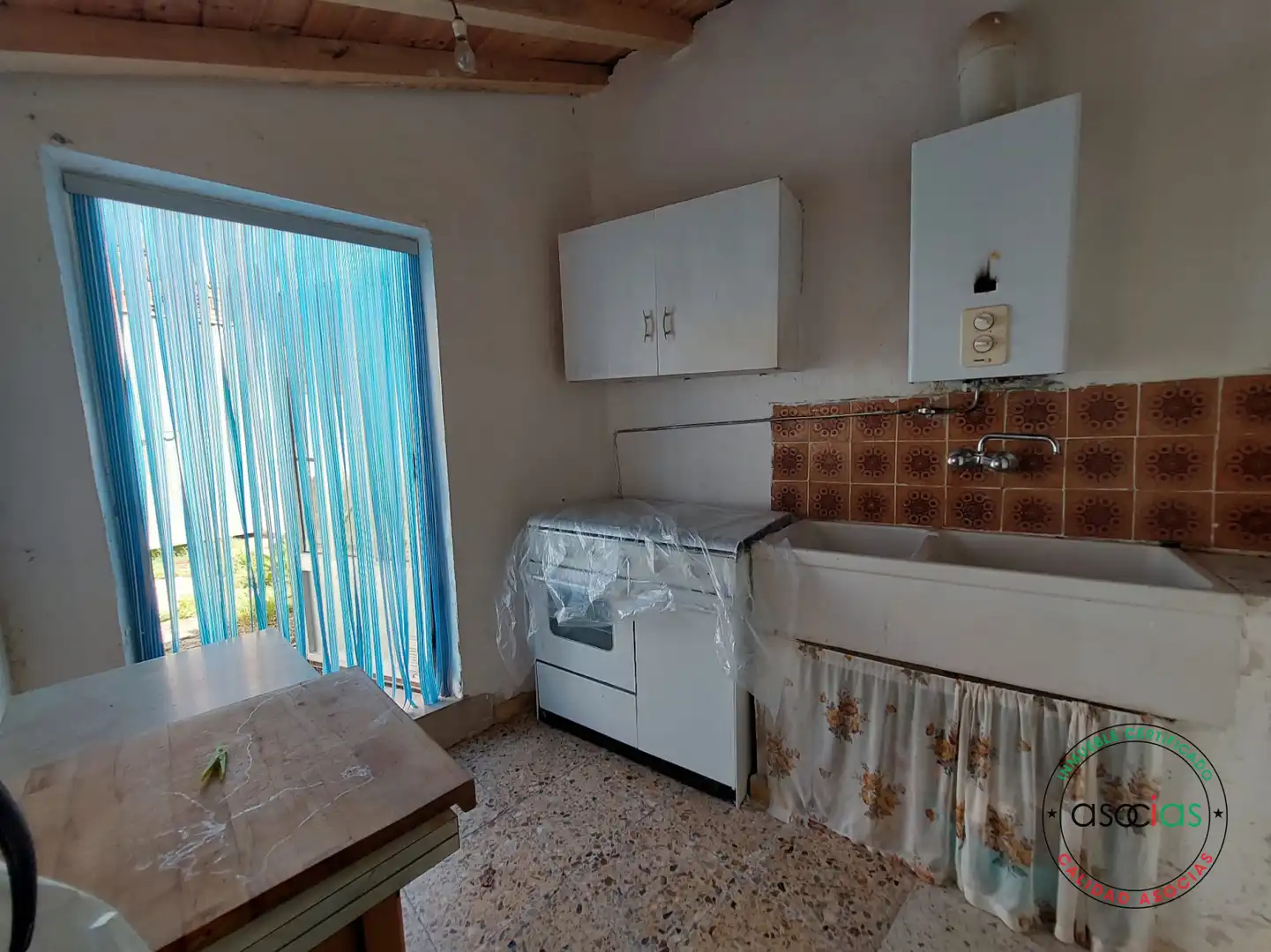 Cuina de Casa adosada en venda en Melgar de Arriba amb Jardí privat