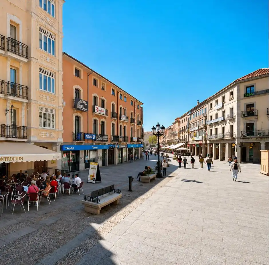 Exterior view of Office for rent in Segovia  with Air Conditioner