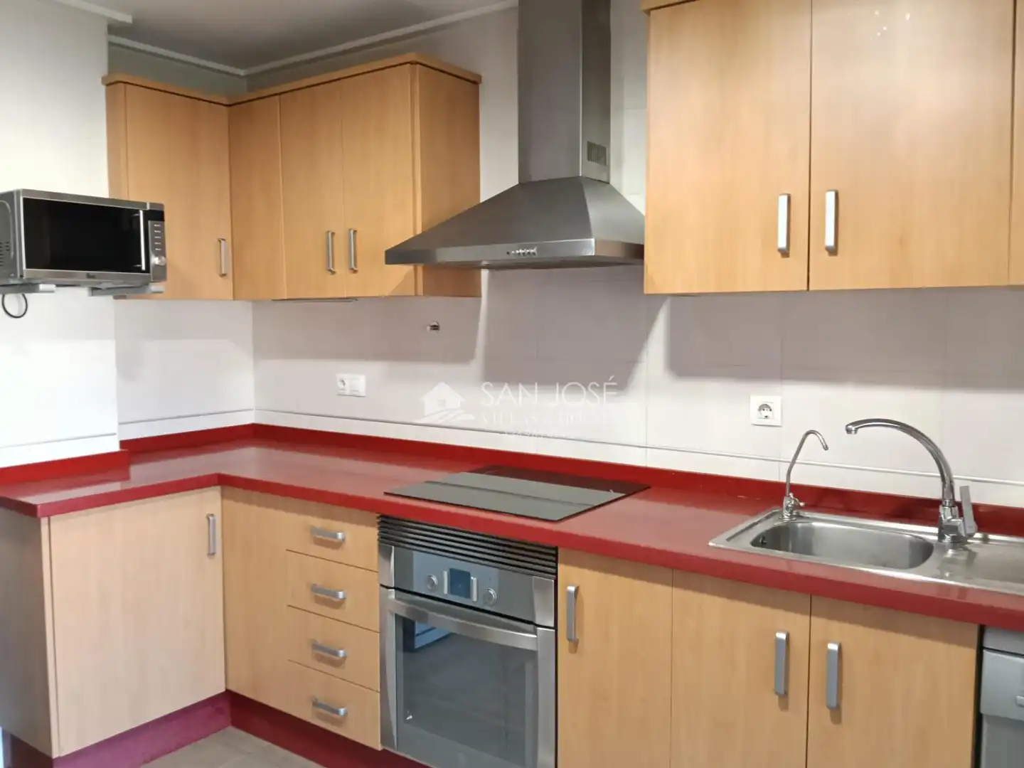 Kitchen of Flat for sale in Aspe  with Heating, Terrace and Storage room