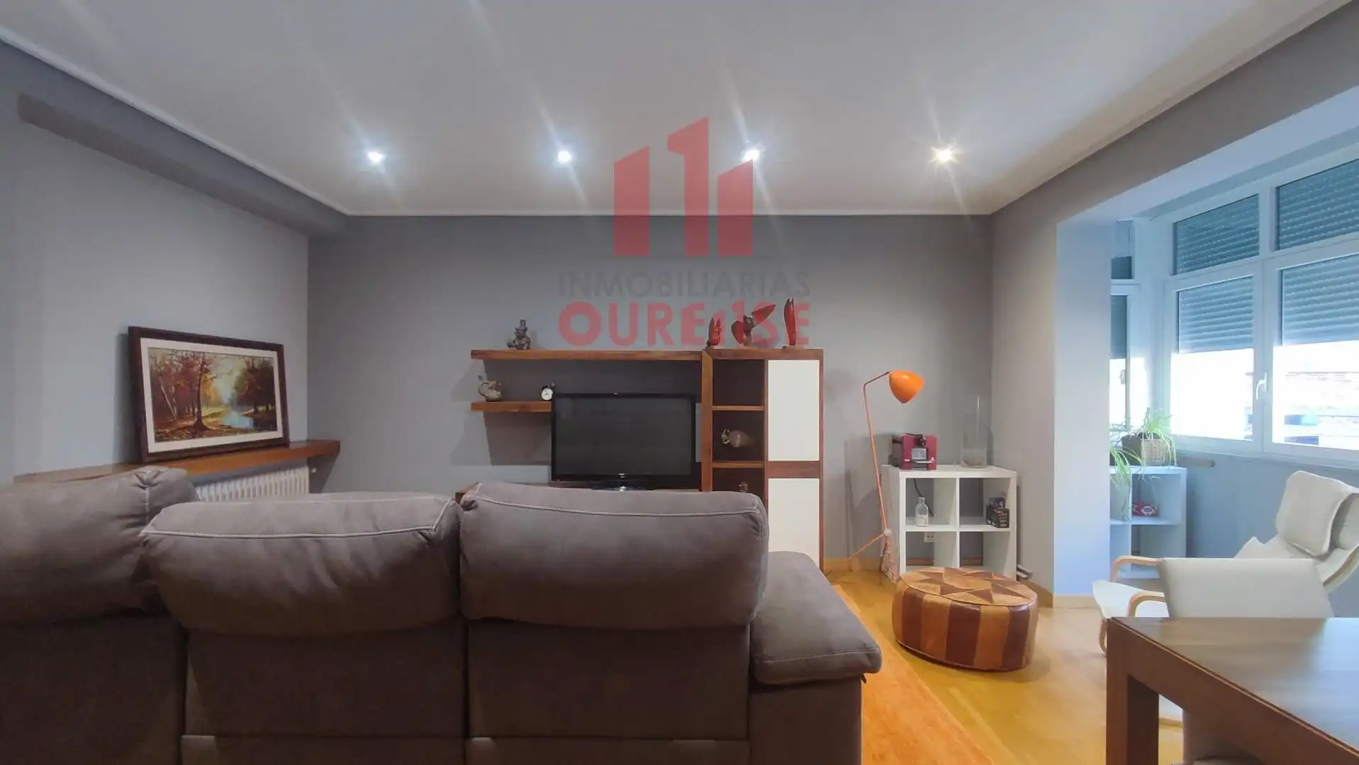 Wohnzimmer von Wohnung zur Miete in Ourense Capital  mit Heizung und Möbliert