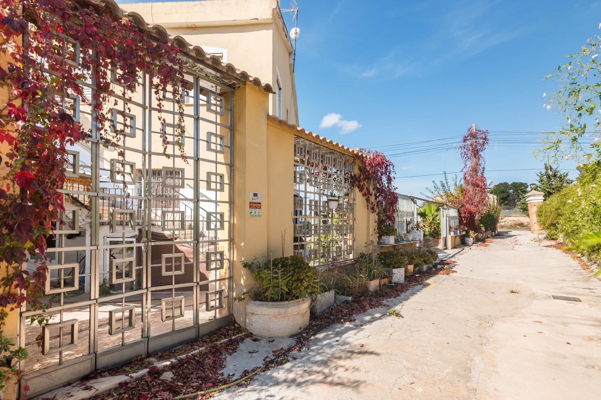 Vista exterior de Casa o chalet en venta en Abarán con Jardín privado, Terraza y Piscina