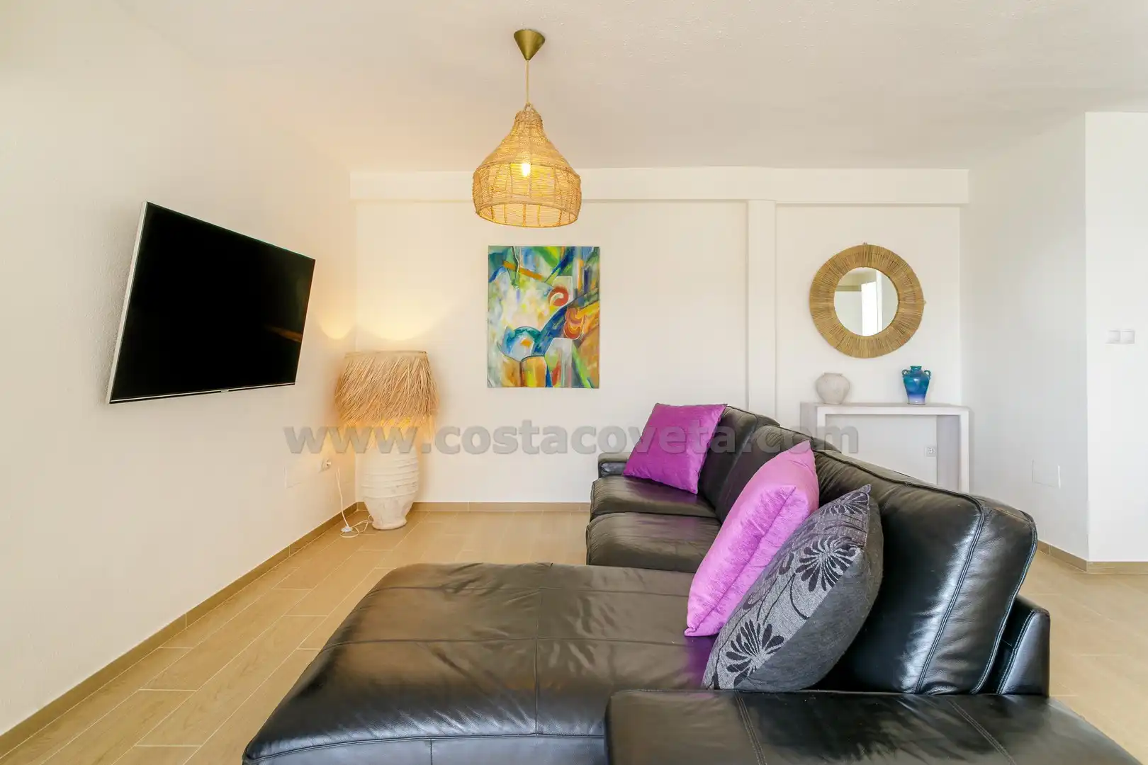Living room of Attic for sale in El Campello  with Air Conditioner, Storage room and Furnished