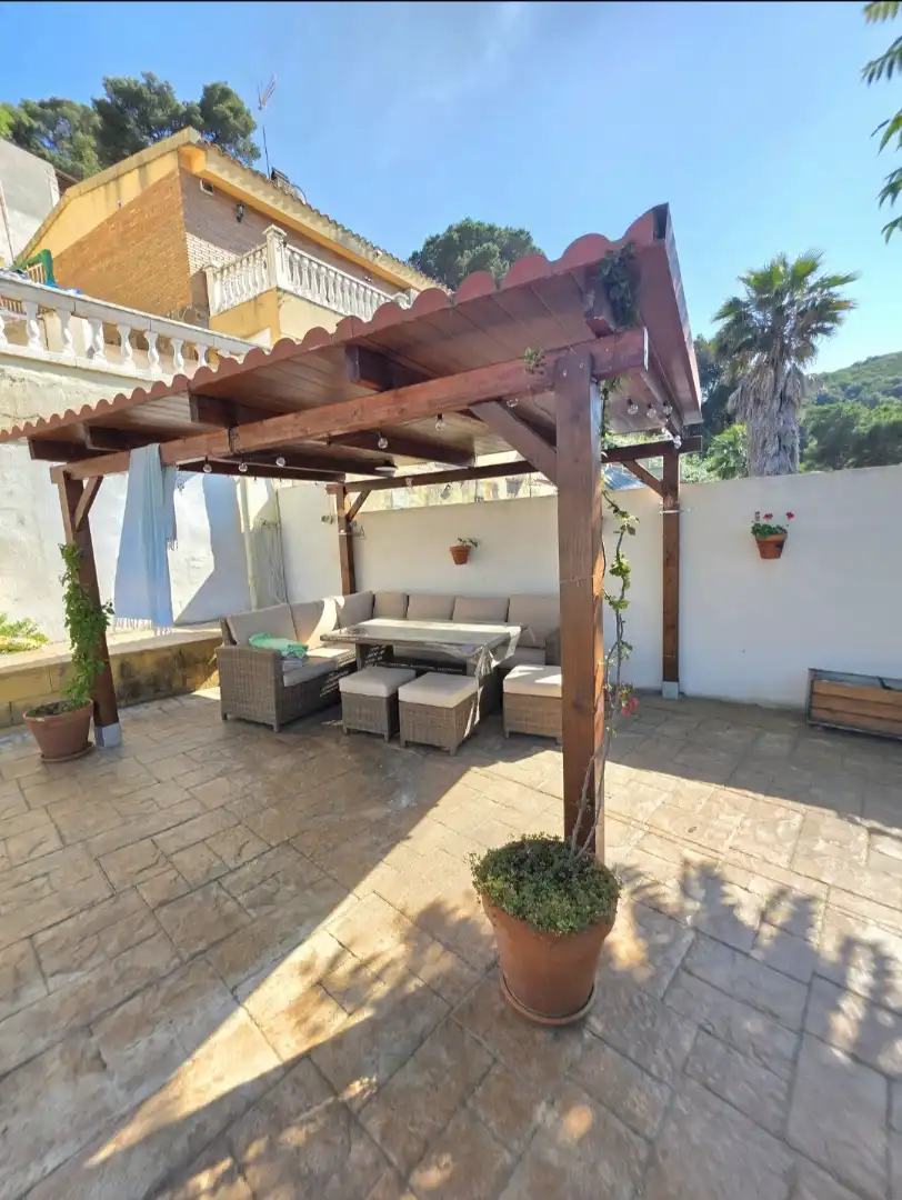 Terrasse von Haus oder Chalet zum Verkauf in Sant Fost de Campsentelles mit Heizung, Privatgarten und Abstellraum