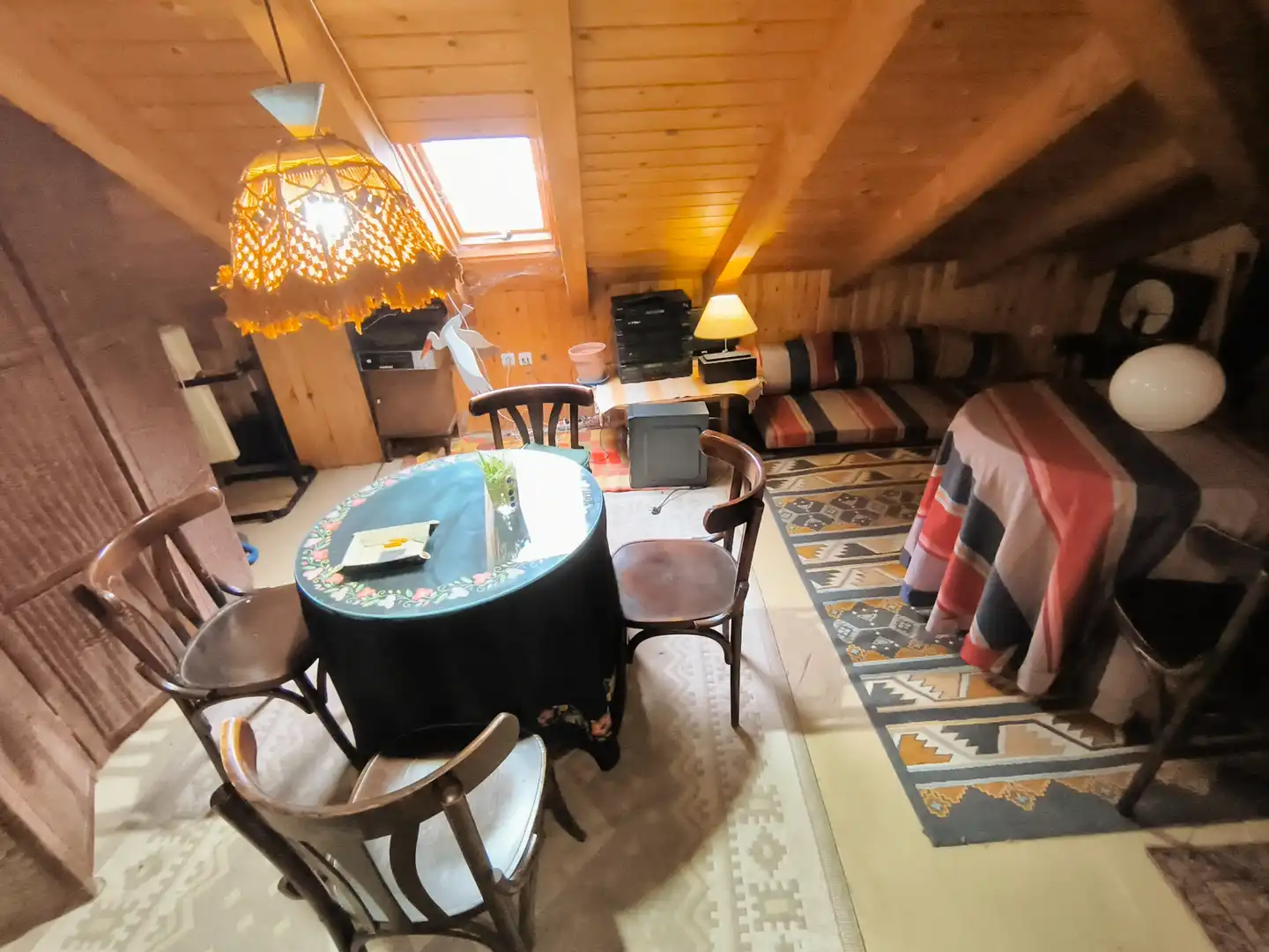 Sala de estar de Finca rústica en venta en Amusco, Palencia