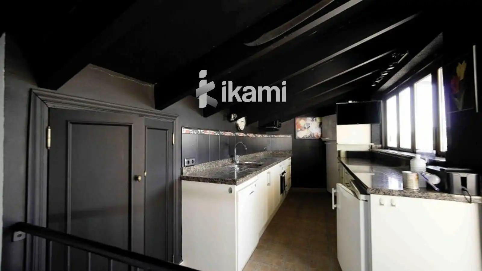 Cocina de Ático en venta en L'Atzúbia con Aire acondicionado, Calefacción y Terraza