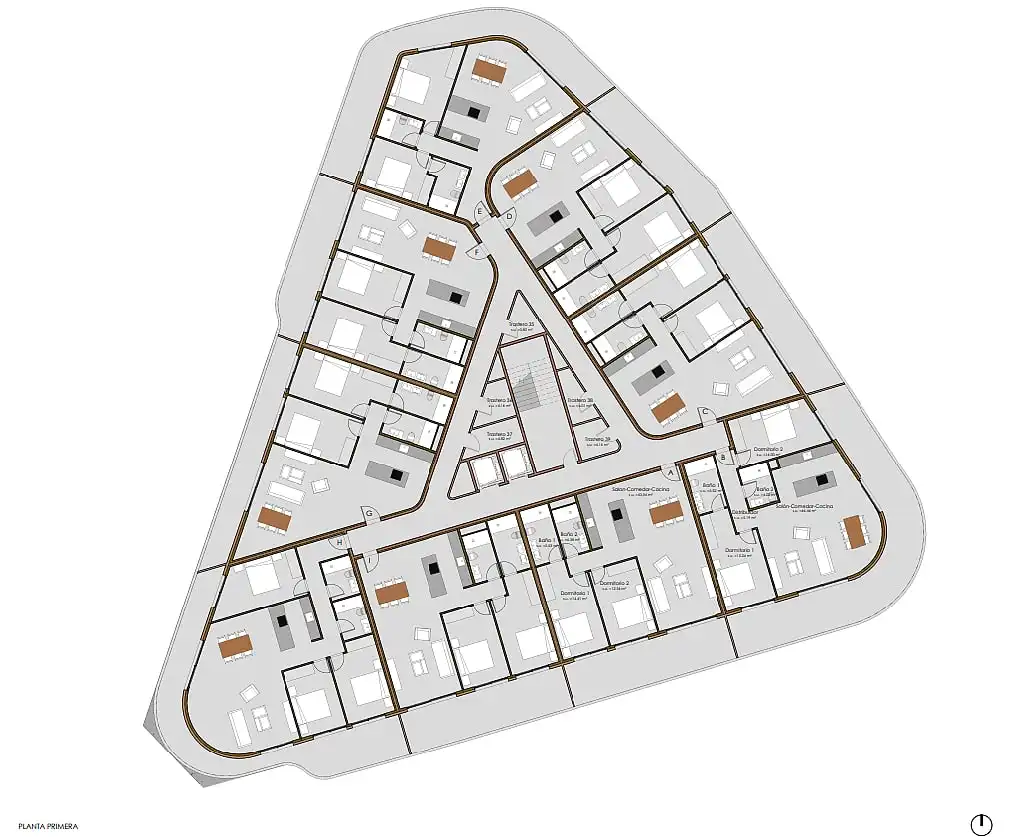 Mini appartamento con terrazza in vendita a Zona Pueblo, imagen 21