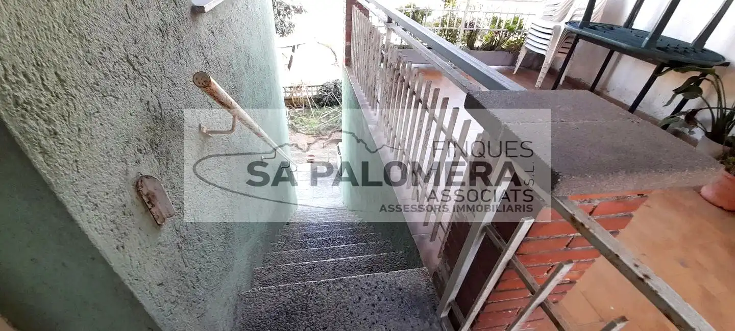 Balcony of Houses for sale in Blanes  with Heating, Private garden and Parquet flooring