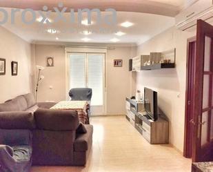 Living room of Flat for sale in  Sevilla Capital  with Heating, Terrace and Storage room