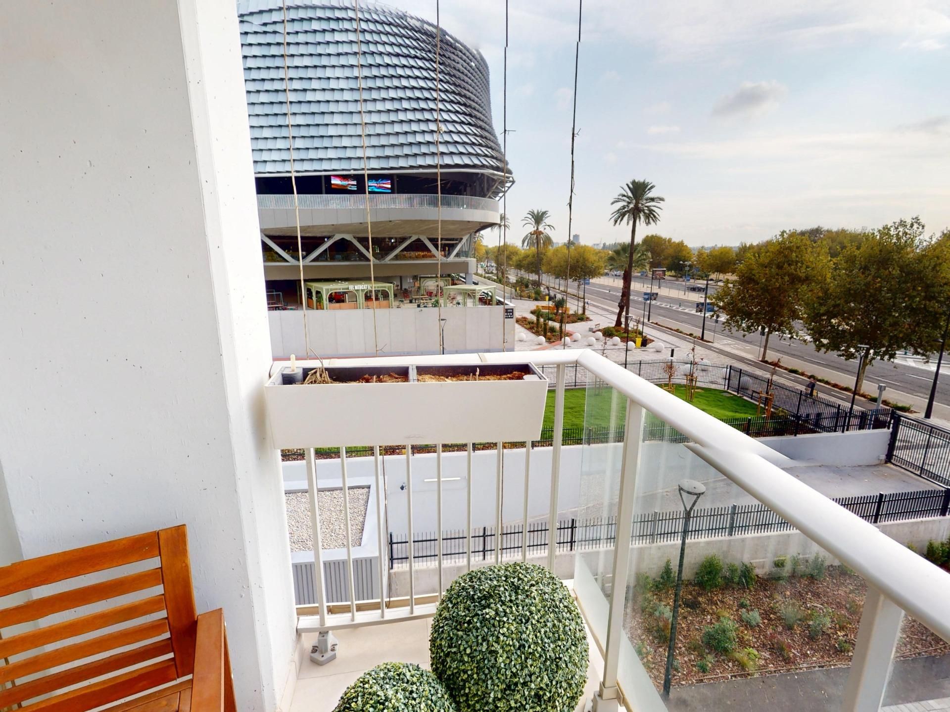 Terraza de Piso en venta en  Valencia Capital con Aire acondicionado, Calefacción y Parquet