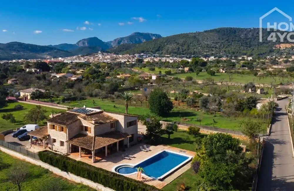 Vista exterior de Casa o chalet en venta en Lloseta con Aire acondicionado, Calefacción y Terraza