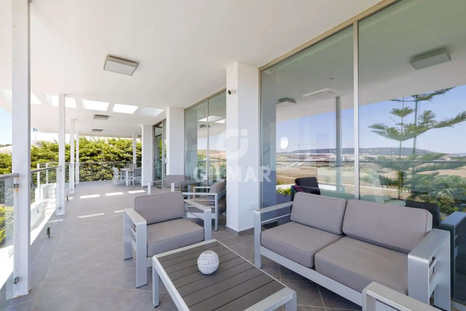 Terraza de Casa o chalet en venta en Zahara de los Atunes con Calefacción, Jardín privado y Piscina