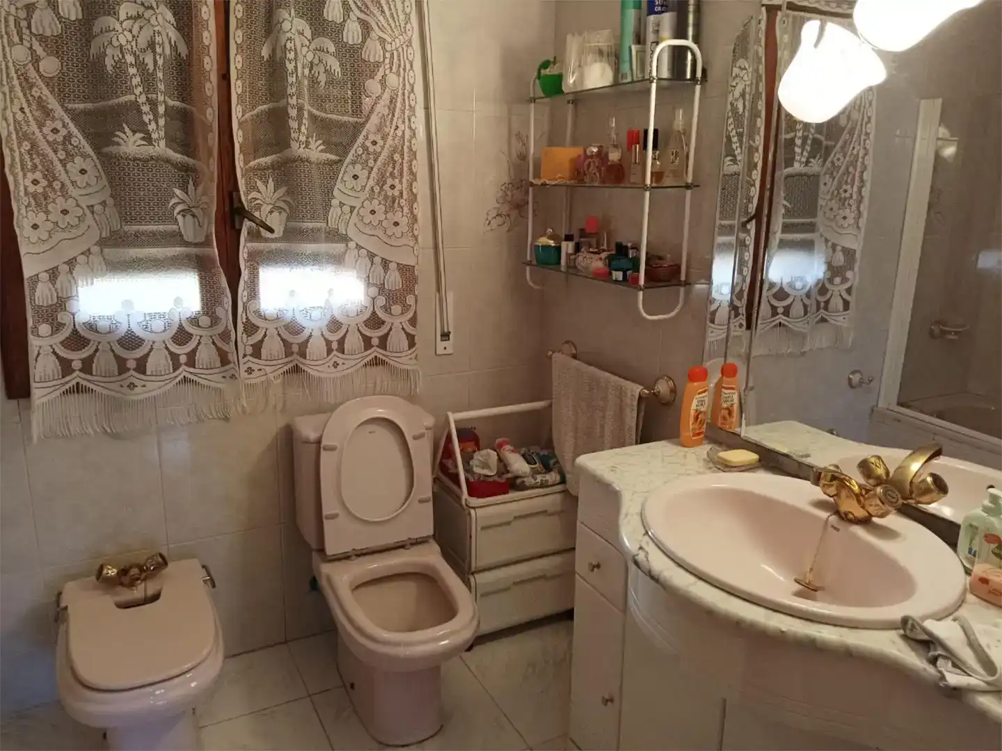 Baño de Finca rústica en venta en Hormigos con Aire acondicionado, Jardín privado y Parquet